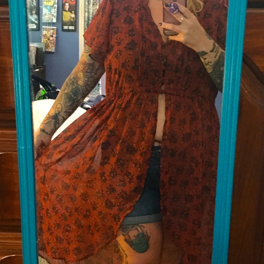 Torrid Boho Hi-lo duster